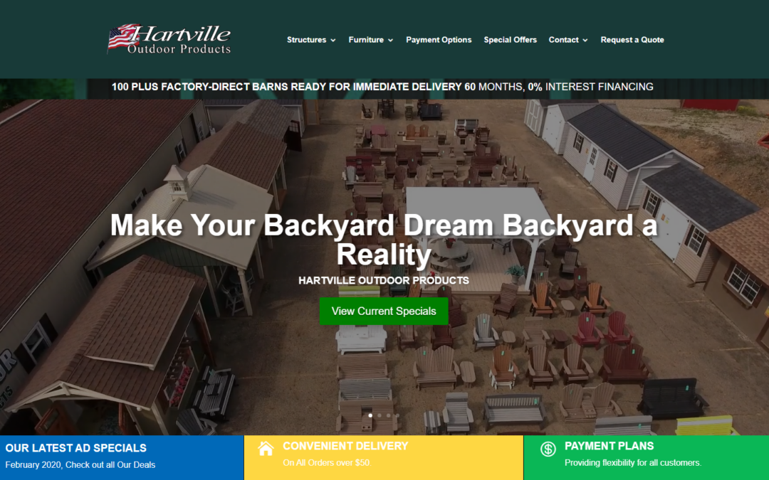 Website Launch: Hartville Outdoor Products