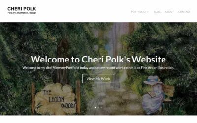 Website Launch: Cheri Polk